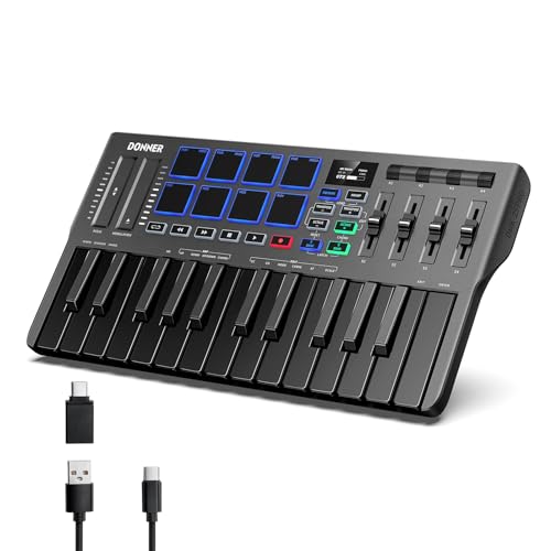 Donner DMK25 Pro MIDI Keyboard Controller