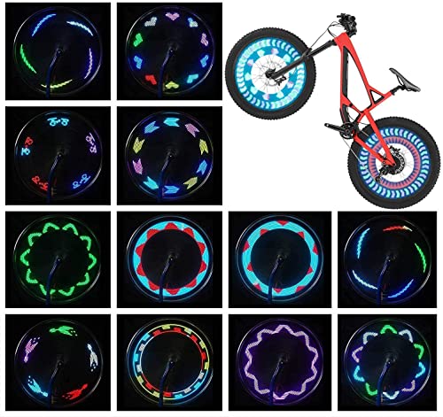 Dorras LED Bike Wheel Lights - Waterproof Spoke Safety Tire Lights
