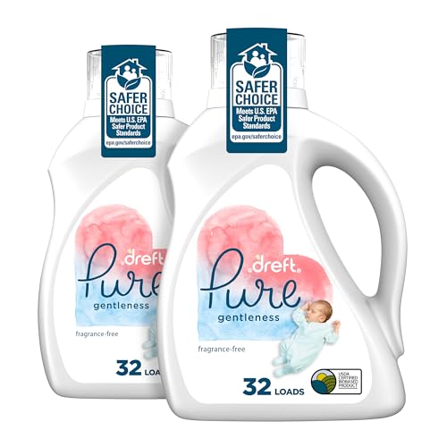 Dreft Pure Baby Detergent, Fragrance Free