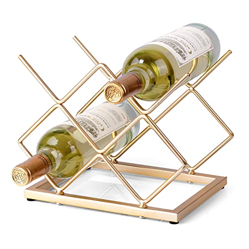 Drincarier Modern Gold Wine Rack