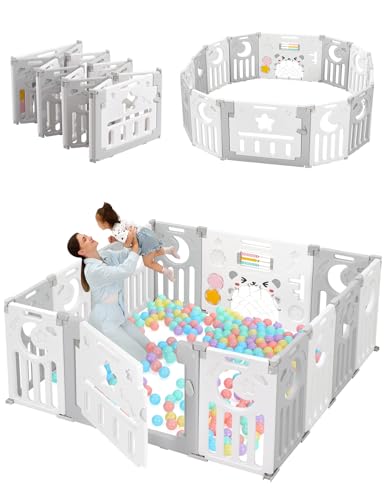 Dripex Foldable Baby Playpen