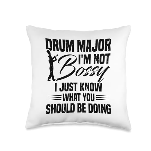 Drum Major Marching Band Pillow