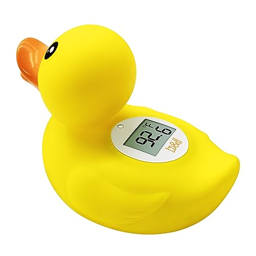 Duck Baby Bath Thermometer by B&H: Safe and Fun Bath Toy