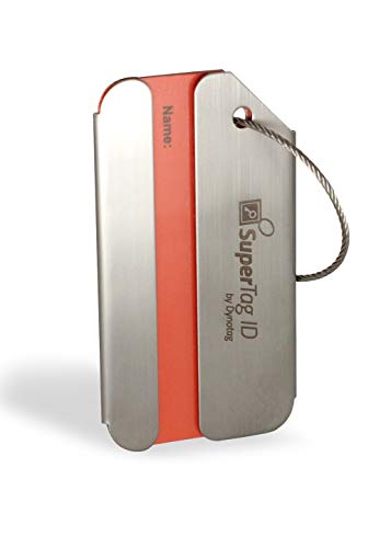 Dynotag Smart Luggage Tag with Lifetime Recovery Service
