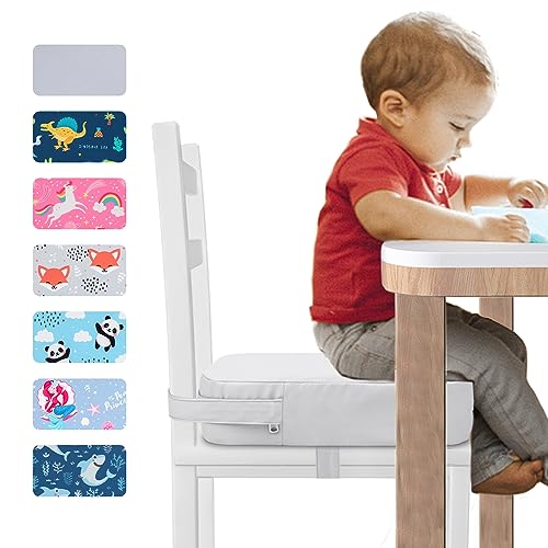 E1F1NN DOT Portable Kids Booster Seat for Dining Table and Kitchen Chair