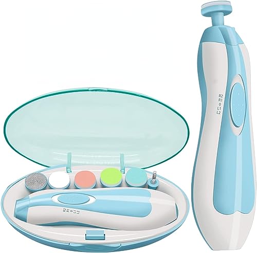 Electric Baby Nail File Manicure Set