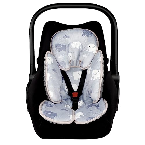 Elephant Baby Car Seat Insert Cushion