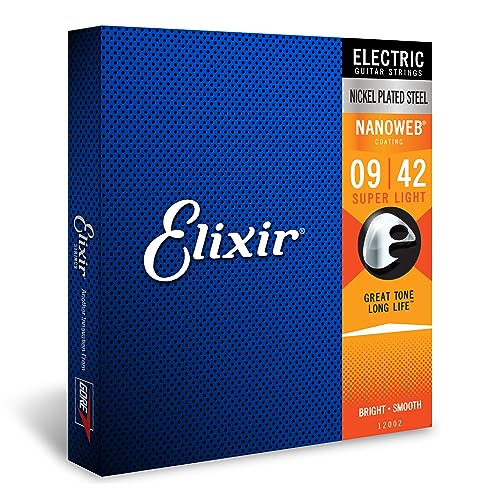 Elixir Electric Guitar Strings - Super Light (.009-.042)