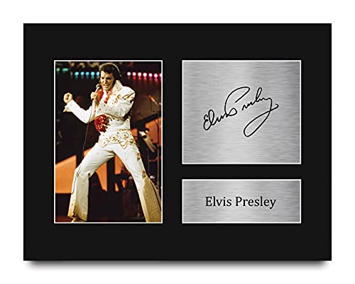 Elvis Presley Signed Autograph Picture