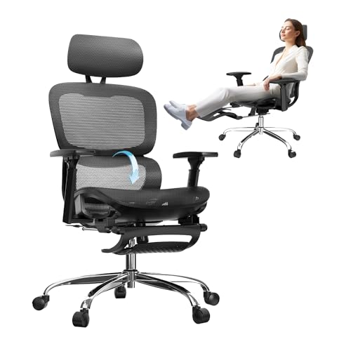 Ergonomic Office Chair with Adjustable Lumbar Support