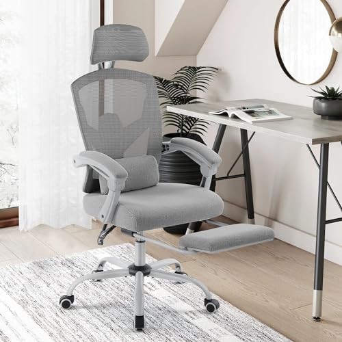 Ergonomic Office Chair with Foot Rest