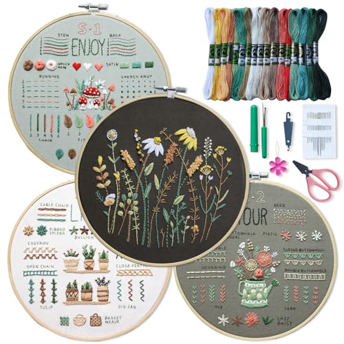 ETSPIL Embroidery Beginner Kit