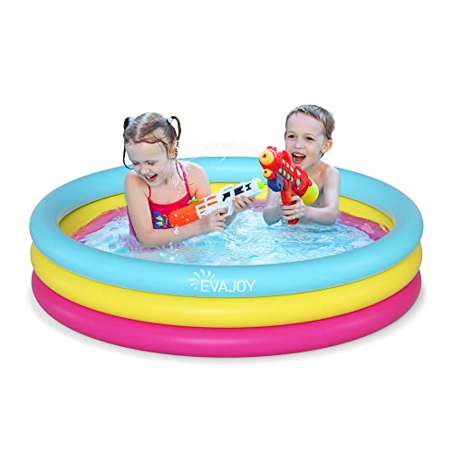 Evajoy Inflatable Kiddie Pool