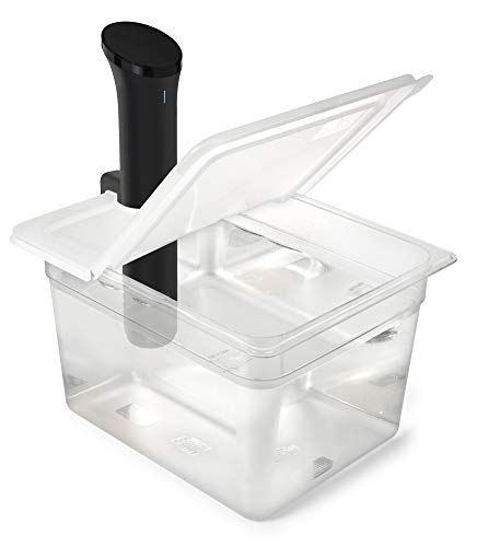 EVERIE 12 Quart Sous Vide Container with Collapsible Lid