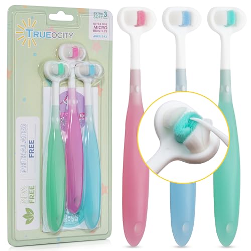 Extra Soft Toddler Toothbrush 3-Pack