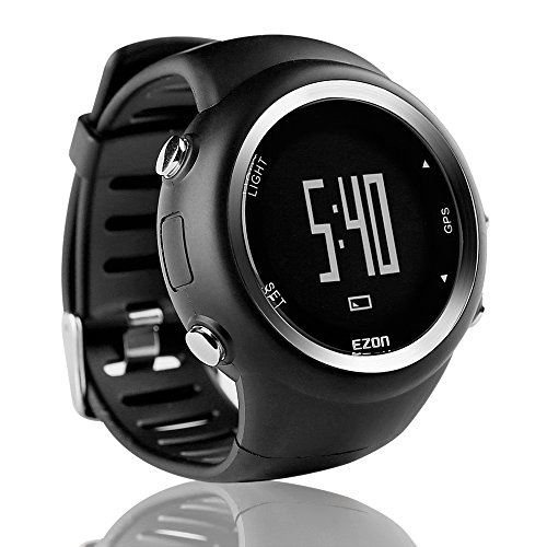 EZON GPS Running Watch for Men - T031B01 Black