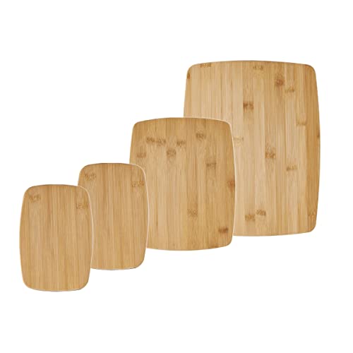 Farberware 4-Piece Reversible Bamboo Chopping Boards