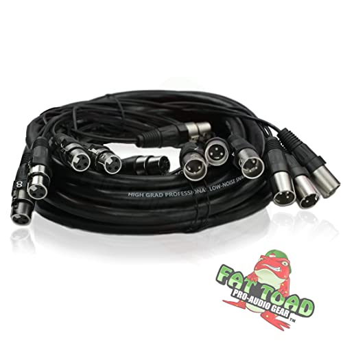Fat Toad XLR Snake Cable 20 FT Patch Studio