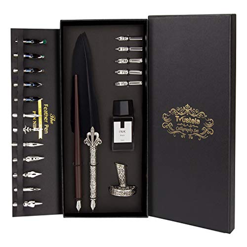 Feather Quill Calligraphy Set