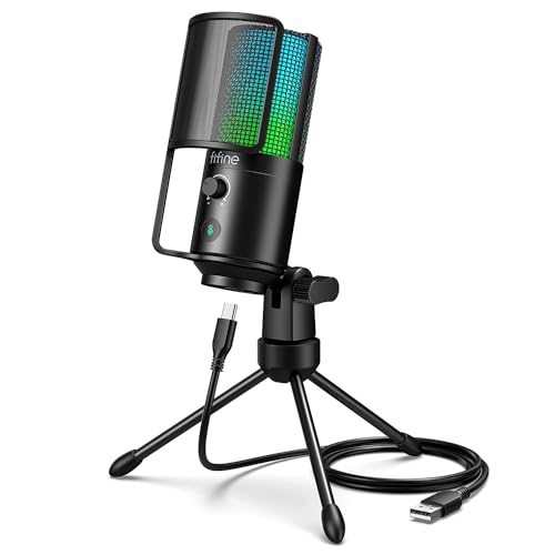 FIFINE USB PC Podcast Recording Microphone