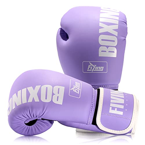 FIVING Pro Style Boxing Gloves for Women