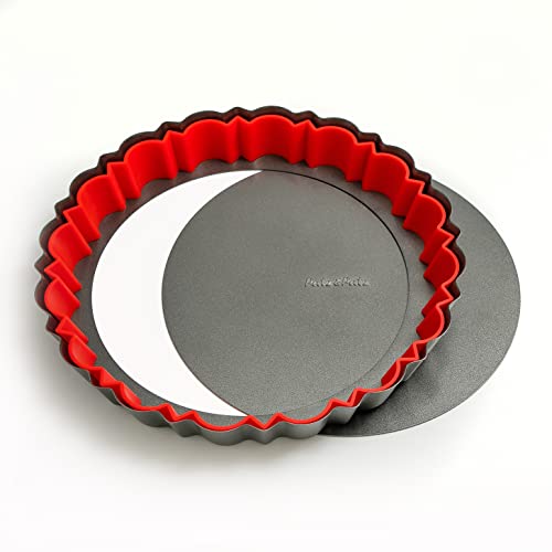 Fluted Tart Pan with Removable Bottom