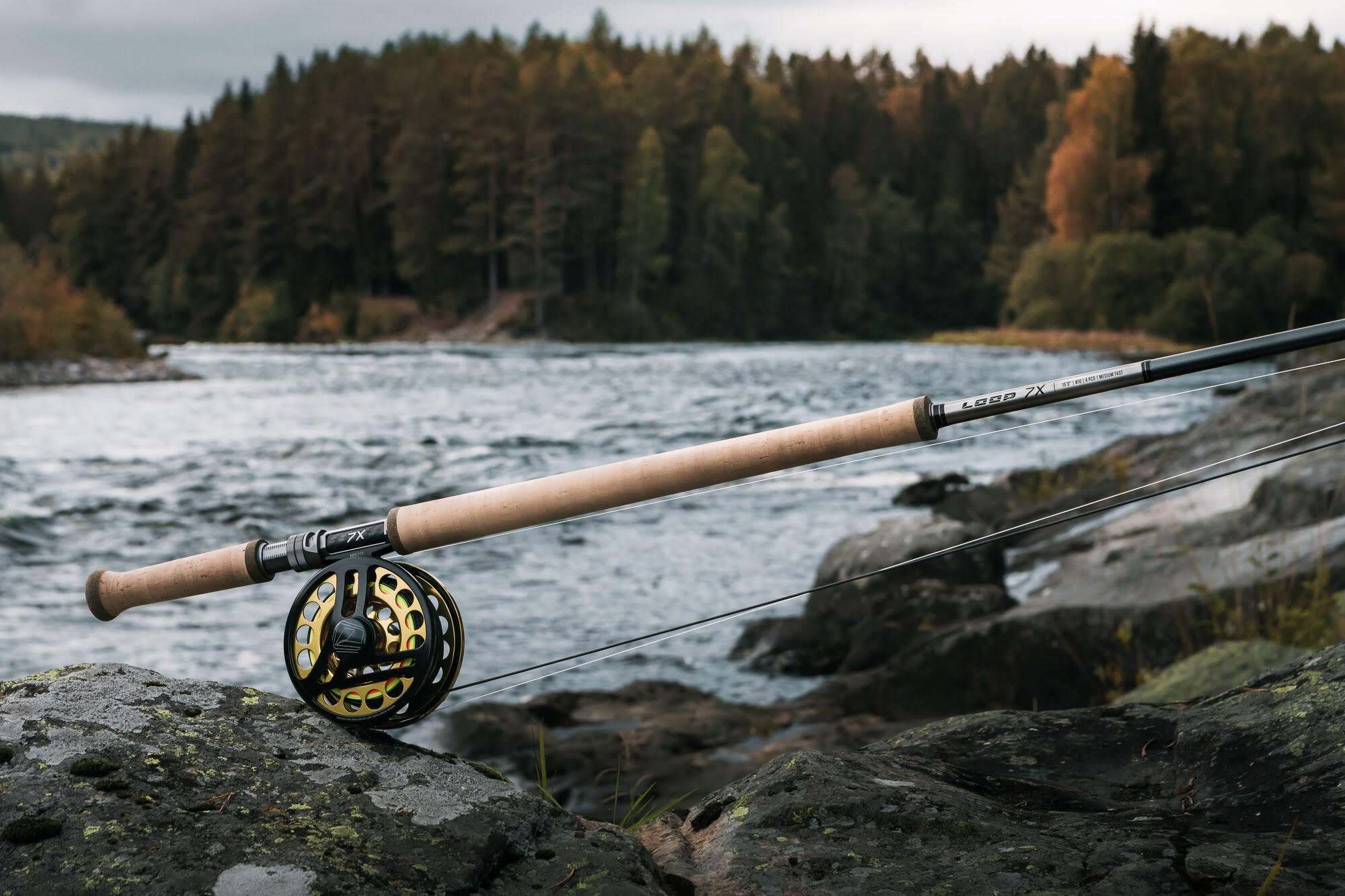 Wild Water Fly Fishing, 5'6, 3 Weight Rod and Reel, Combo Kit