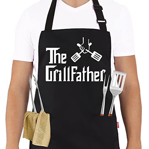 Funny Grill Apron for The Grillfather