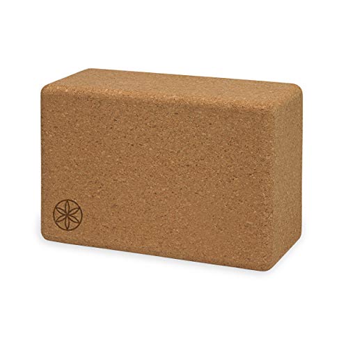 Gaiam Sol Cork Yoga Block
