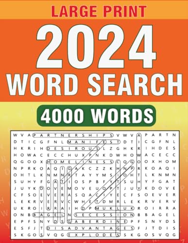 Giant Book of Word Search For Adults