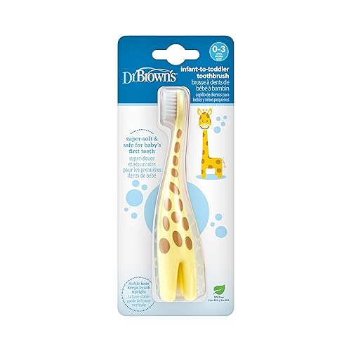 Giraffe Training Toothbrush for Baby's First Teeth