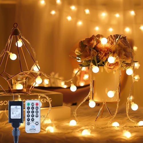 Globe String Lights With Remote Control