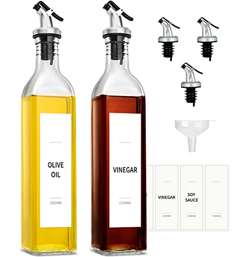 GMISUN Oil and Vinegar Dispenser Set