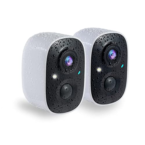 GMK Wireless Outdoor Security Cameras 2-Pack