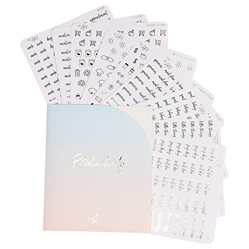 Gold Foil Planner Stickers