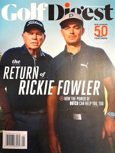 Golf Digest Magazine December 2023 January 2024 The Return Of Rickie Fowler