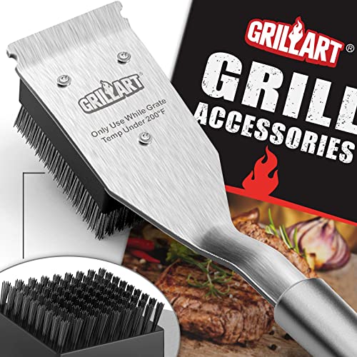 GRILLART BBQ Grill Cleaner Brush
