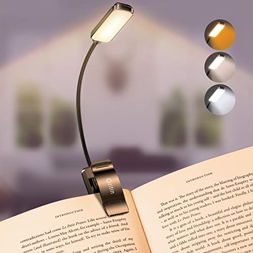 Gritin 9 LED Rechargeable Book Light