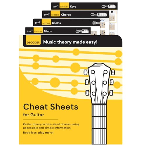 Guitar Chord Chart Cheat Sheets
