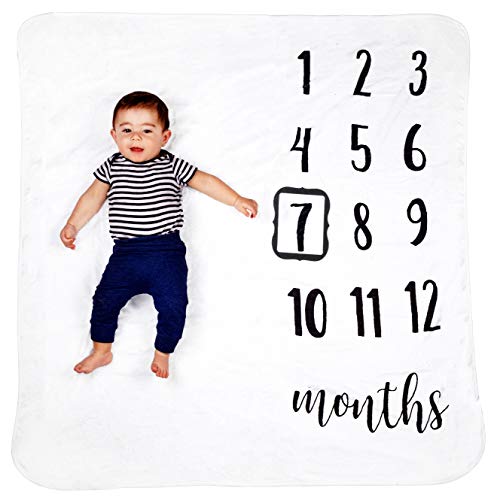 HakoBaby Monthly Milestone Baby Blanket
