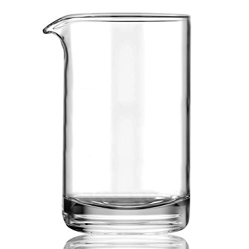 Handblown Cocktail Mixing Glass