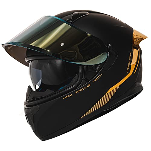 HAX Obsidian Motorcycle Helmet