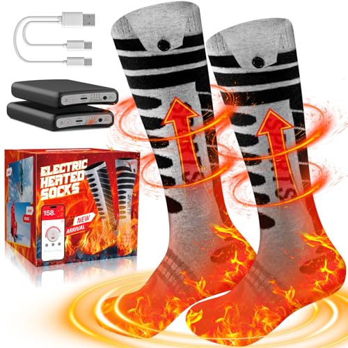 Heated Socks with 4 Heating Settings & APP Control