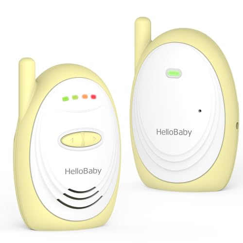 HelloBaby HB168 Audio Baby Monitor: Long Range, Clear Sound, Remote Transmission