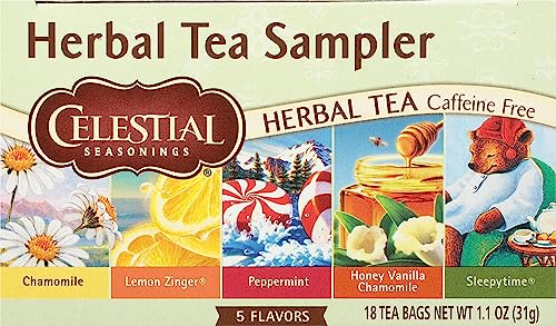 Herbal Tea Sampler, 18 Count
