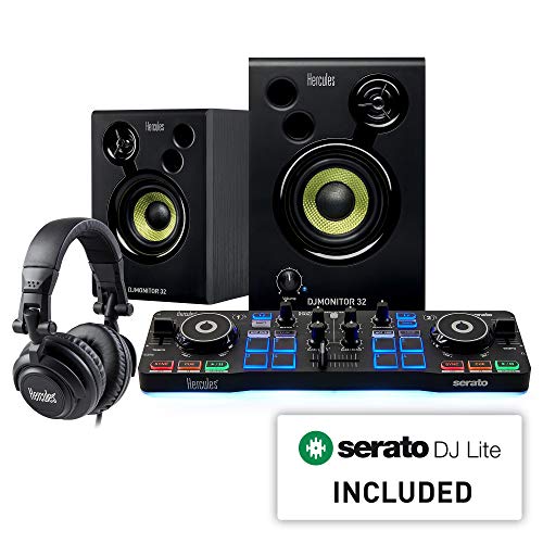 Hercules DJ Starter Kit with Serato DJ Lite Software