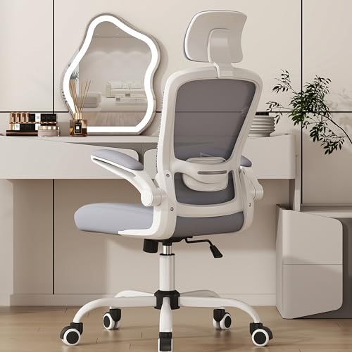 High Back Ergonomic Desk Chair with Adjustable Lumbar Support and Headrest