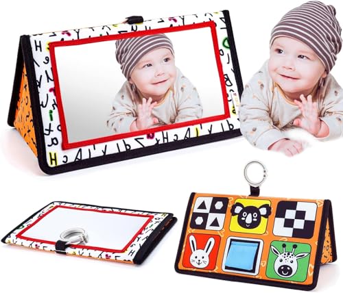 High Contrast Baby Mirror Toys