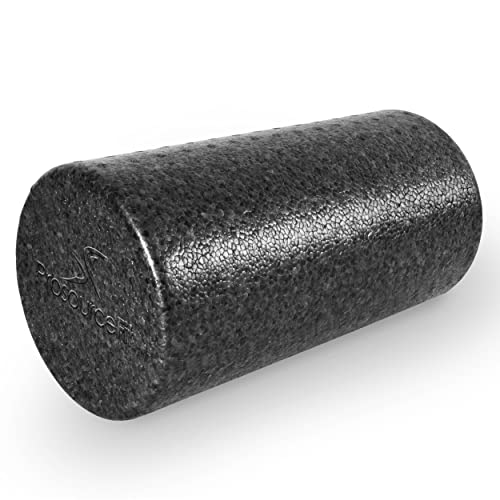 High Density Foam Roller 12-inch Black