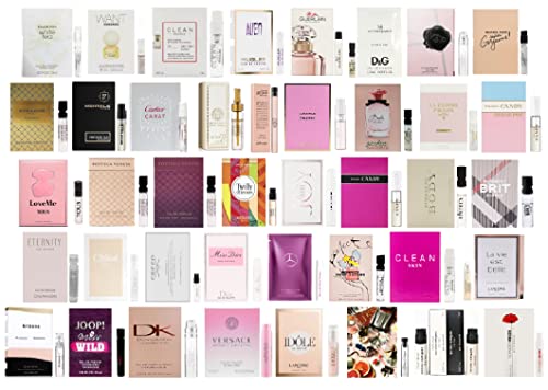 High-End Women's Perfume Sampler Set - 12 Piece Lot